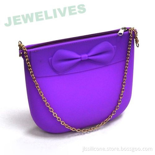 Silicone Chain Bag In Pop Selling